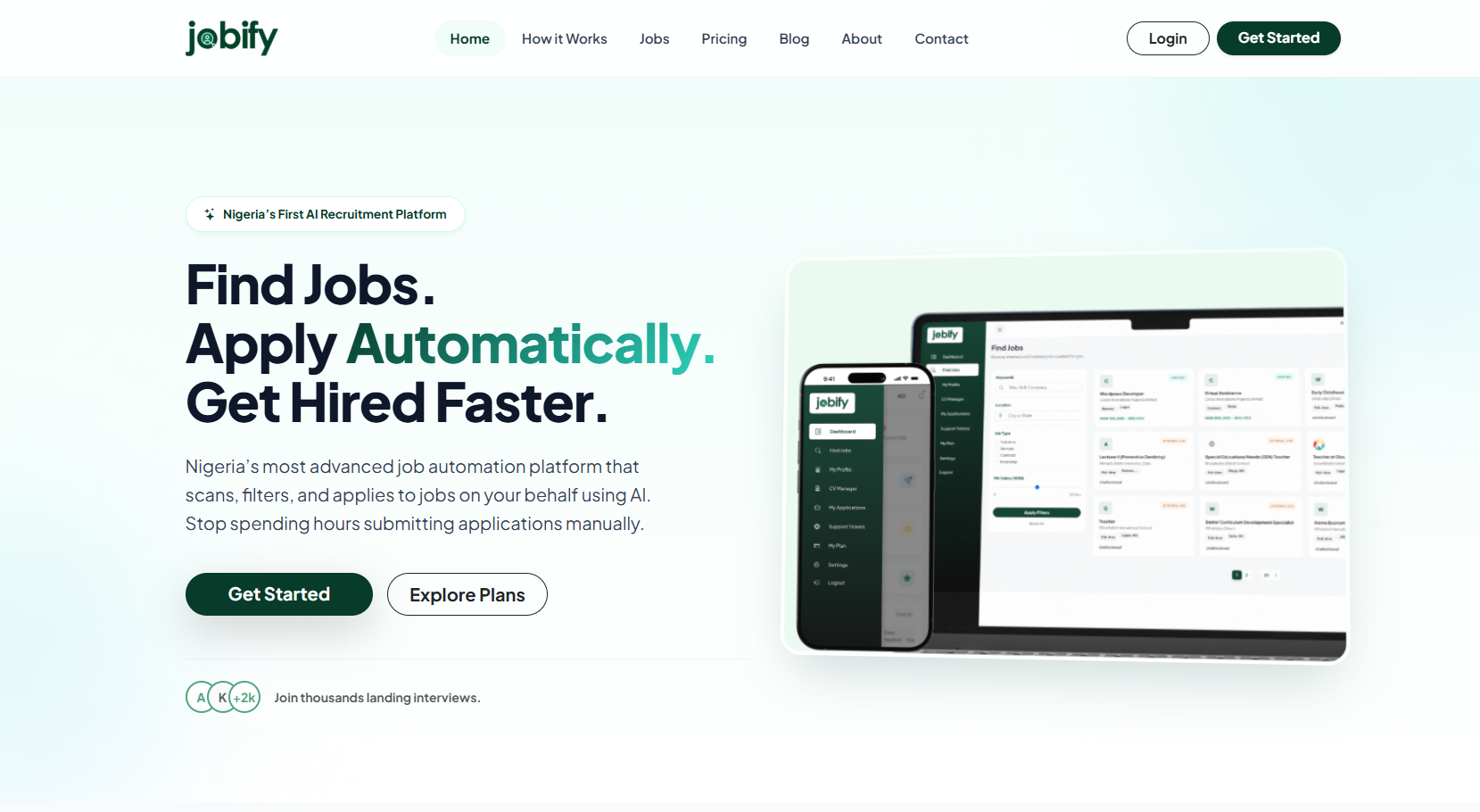 Introducing Jobify.ng — Nigeria’s First Fully Automated Job Application System